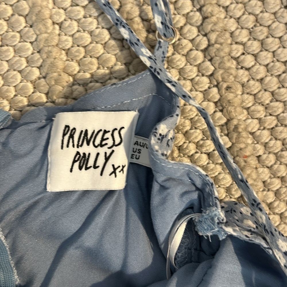 princess polly blue dress - Picture 3 of 3